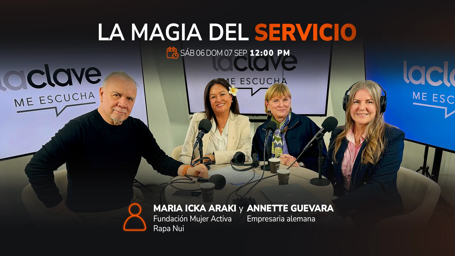 La Magia del Servicio con Maria Icka Araki y Annette Guevara
